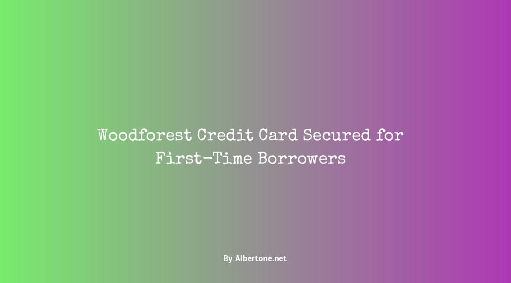 woodforest secured credit card